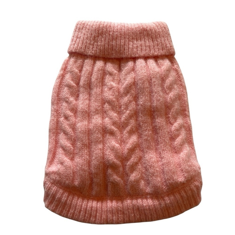 Pink Dog Sweater Size Extra Small (XS)
